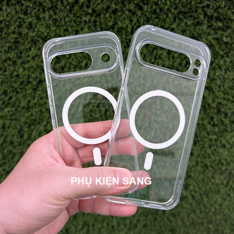 Ốp lưng Magsafe trong suốt Google Pixel 10 Series